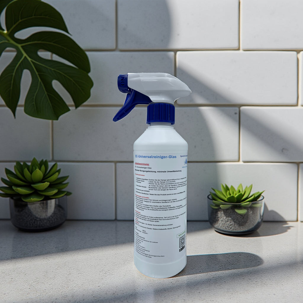 Universal Glasreiniger 500ml Spray | streifenfrei | Ceranfeld Fensterreiniger