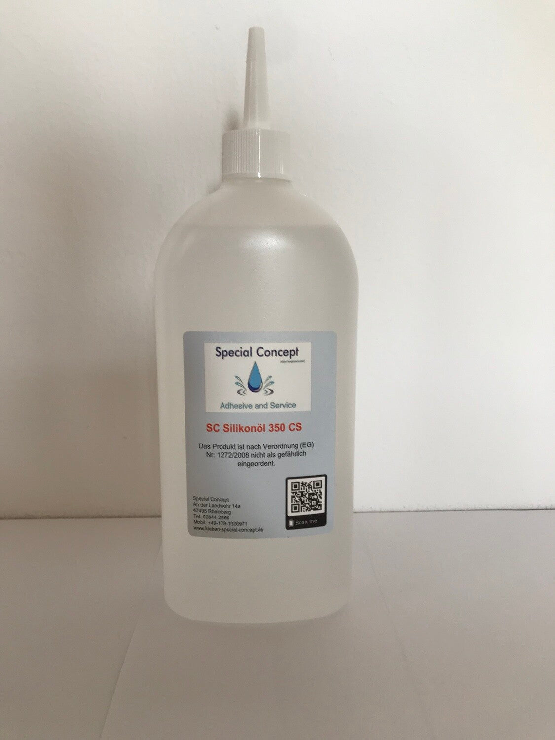 10,00 Liter Silikonöl 350 cSt / Gummipflege; Gleitmittel - Latex