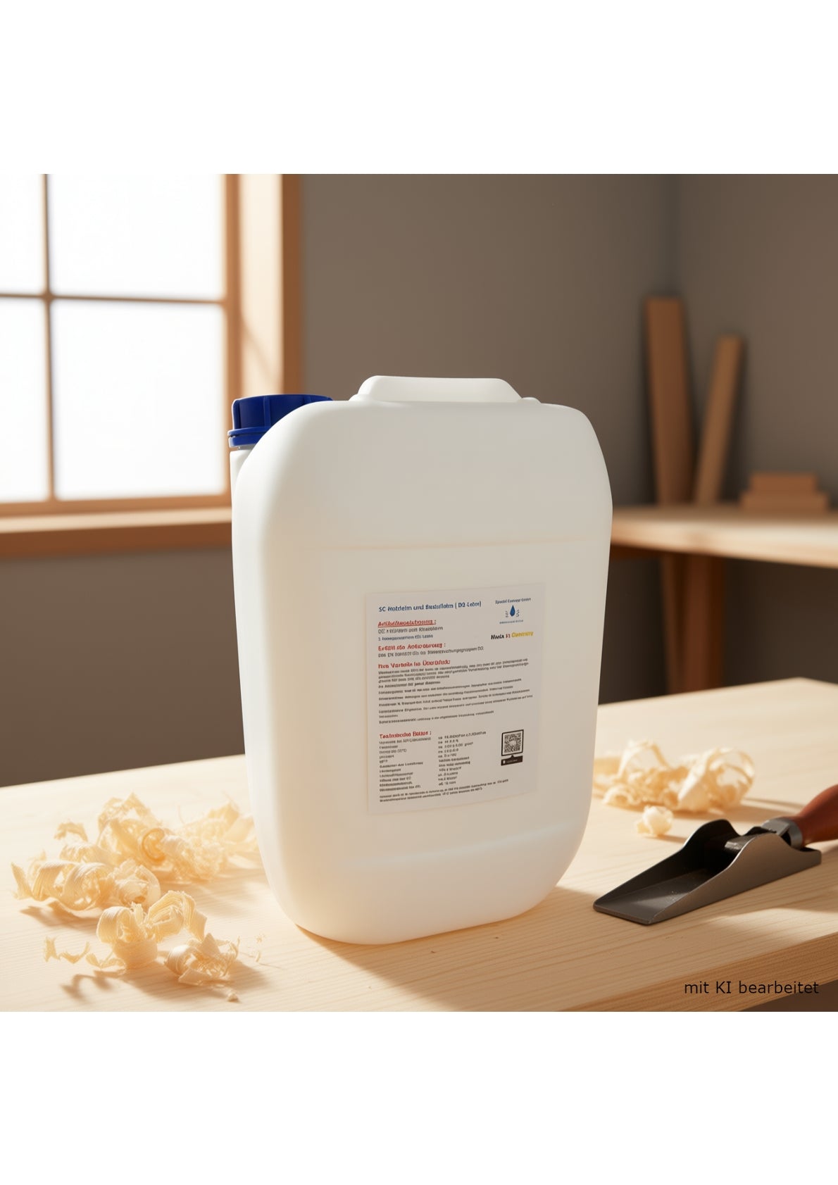 D2 Bastelkleber, Bastelleim, Holzleim weiß  2 mal 10,0Kg = 20,00 Kg Leim Kostenloser Inlandsversand!!!