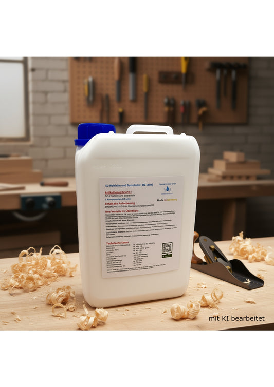 D2 Bastelkleber, Bastelleim, Holzleim weiß  3,0 Kg Leim (6,50 € / kg) Kostenloser Inlandsversand!!!