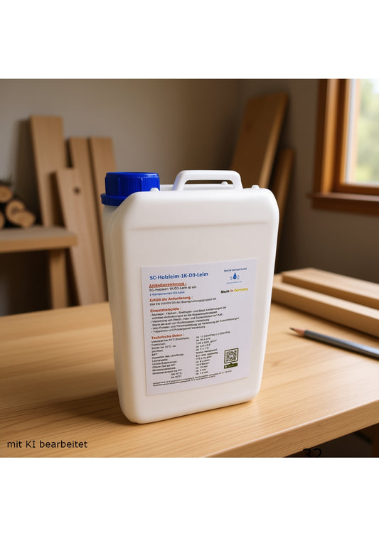 3,00Kg SC Holzleim D3 – Stabiler Kanister