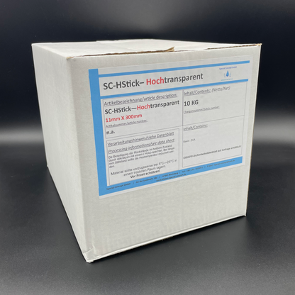 10,00 Kg Hochtransparente Hotmelt, Heisskleber, Klebesticks,Glue Sticks 11mm x 300mm Kostenloser Inlandsversand!!!