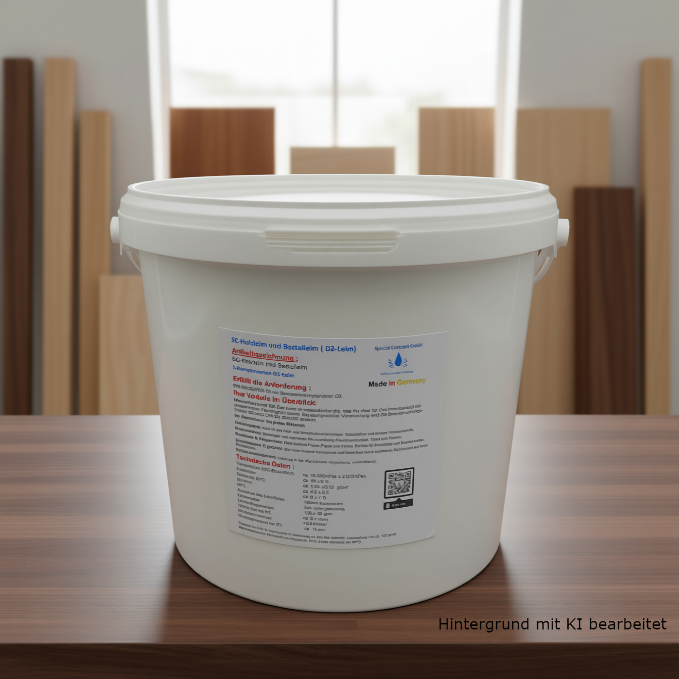 D2 Bastelkleber, Bastelleim, Holzleim weiß  5,0 Kg Leim Kostenloser Inlandsversand!!!