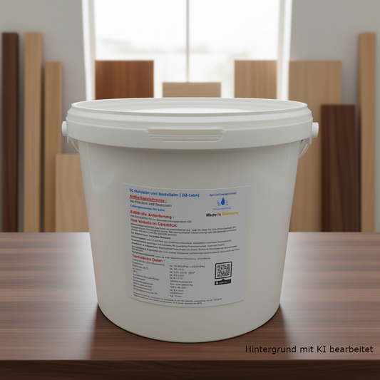 D2 Bastelkleber, Bastelleim, Holzleim weiß  5,0 Kg Leim Kostenloser Inlandsversand!!!