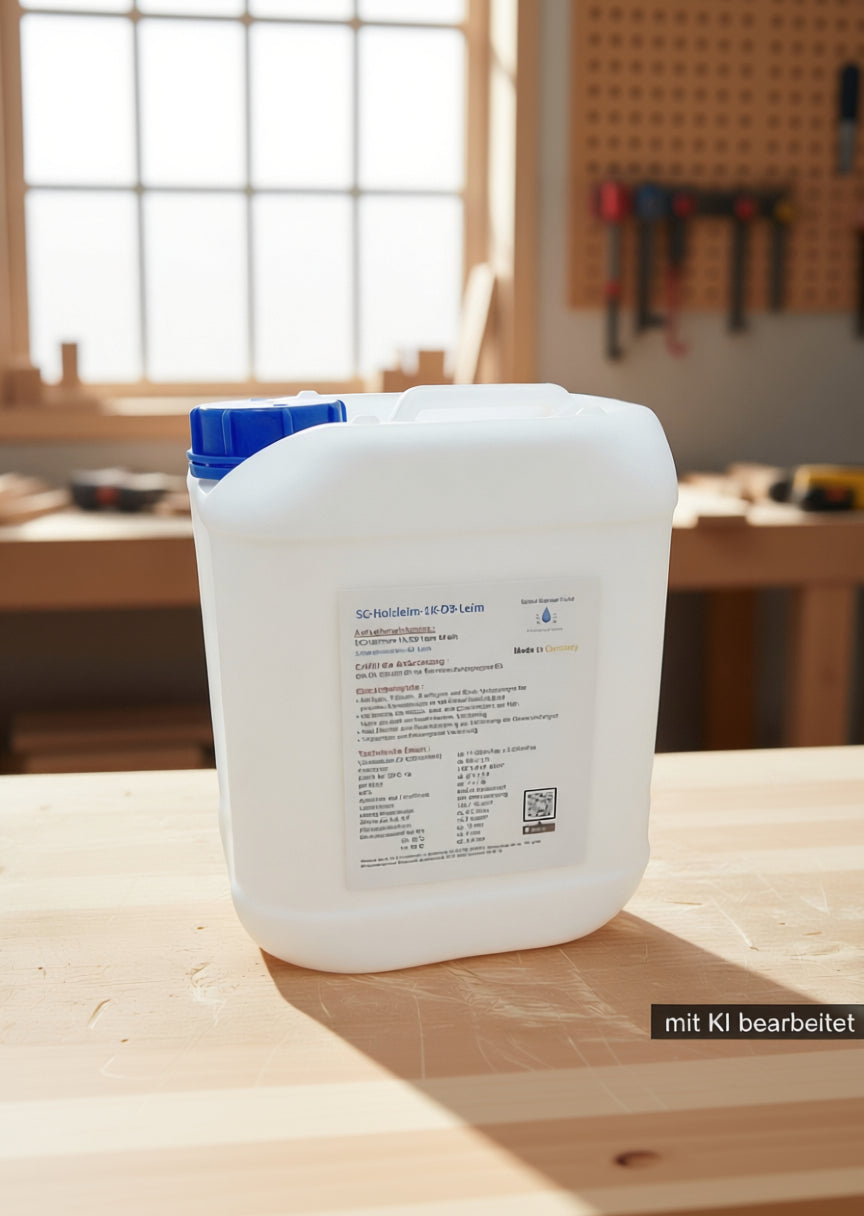 D3 Holzleim weiß 5,00 Kg Leim Kostenloser Inlandsversand!!!