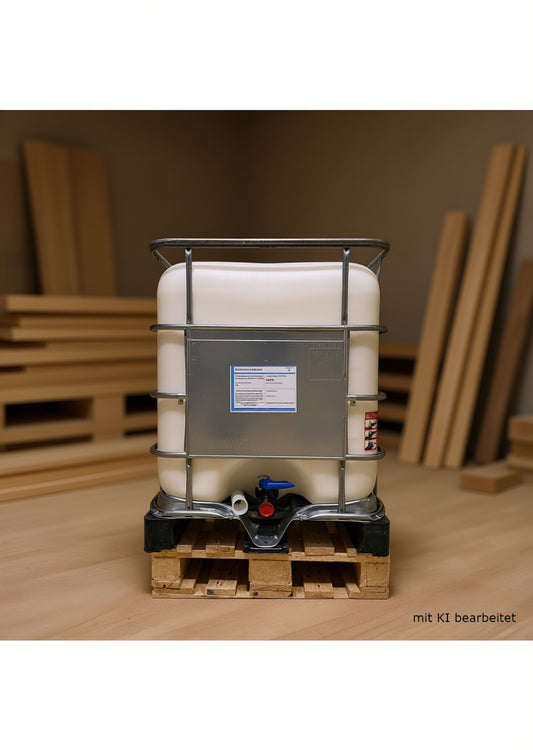 (Preis auf Anfrage, Ware ist vorrätig) D3 Holzleim weiß 650 Kg IBC